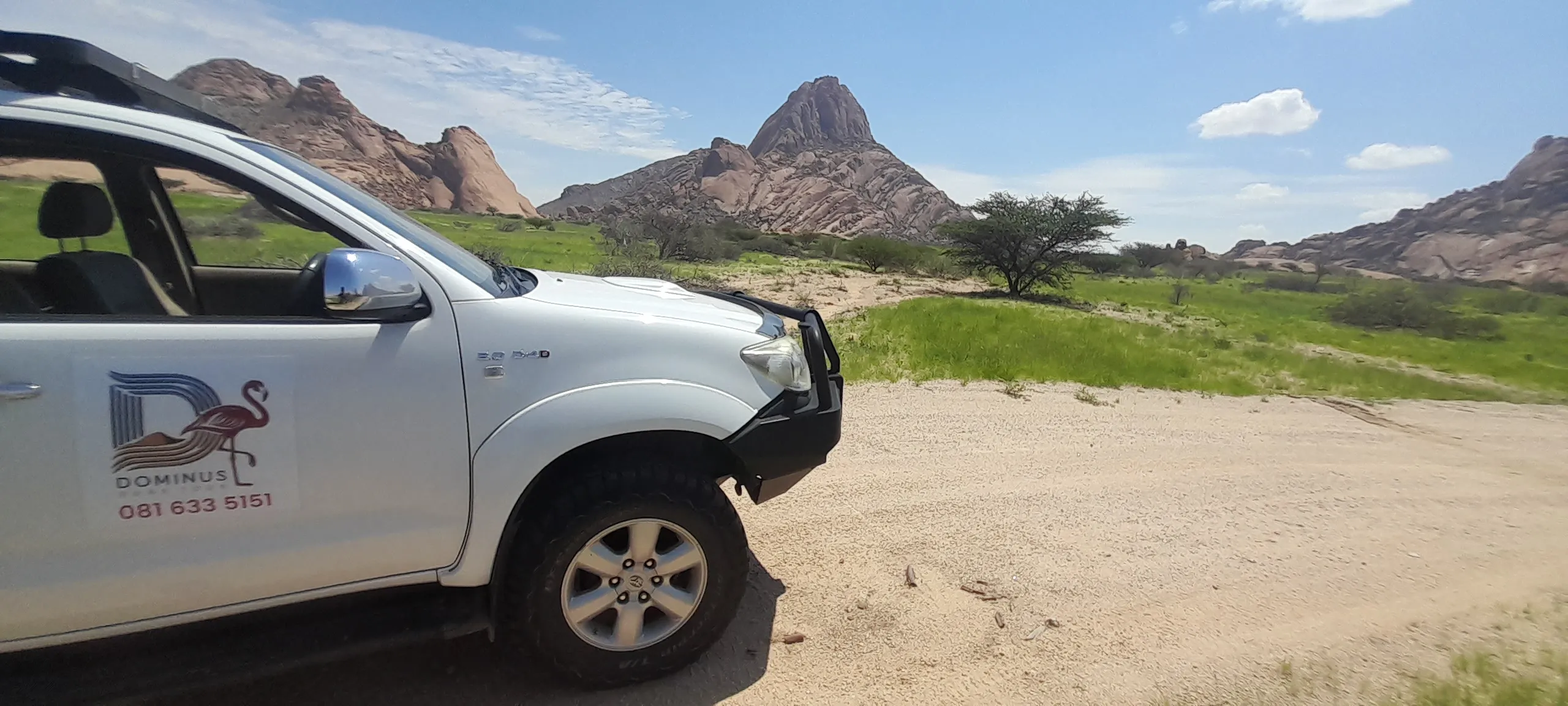Viewpoint overlooking the Spitzkoppe mountains